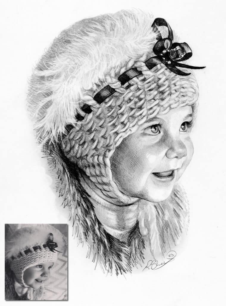 Why choose A Graphite Portrait Drawing? Bobbys Hand Drawn Portraits