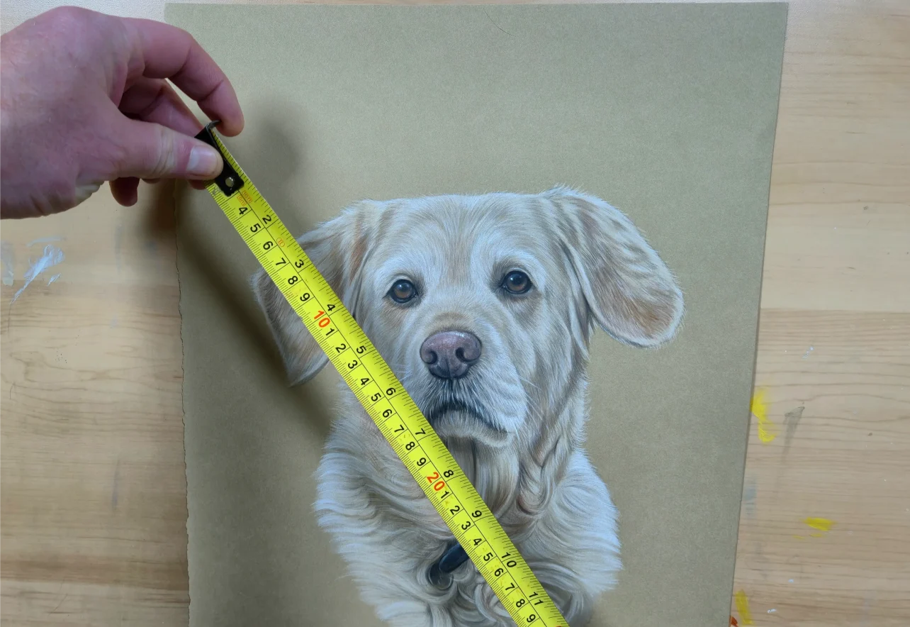 what size art should i get for my portrait